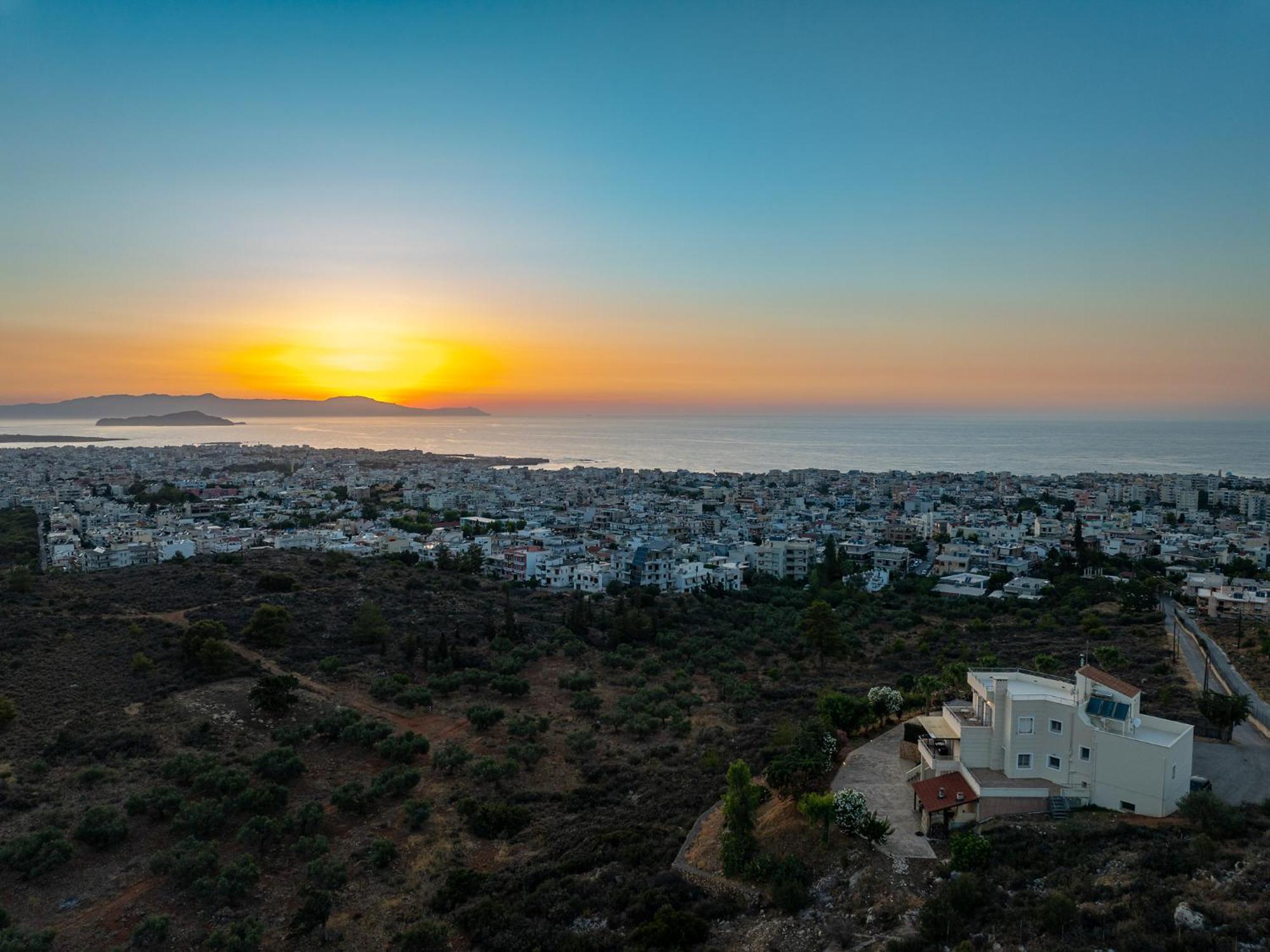 Karmilos Hill Villa Chania  Exterior foto