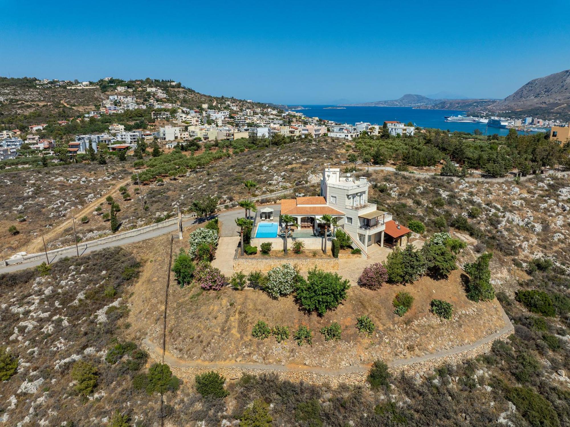 Karmilos Hill Villa Chania  Exterior foto