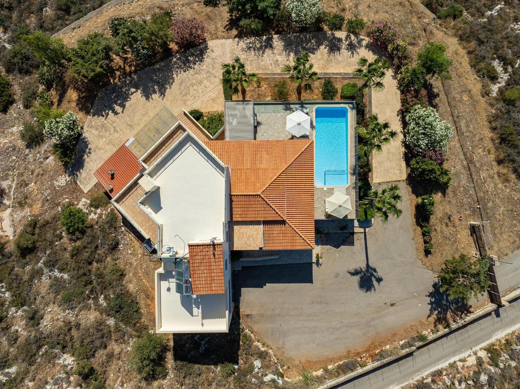 Karmilos Hill Villa Chania  Exterior foto